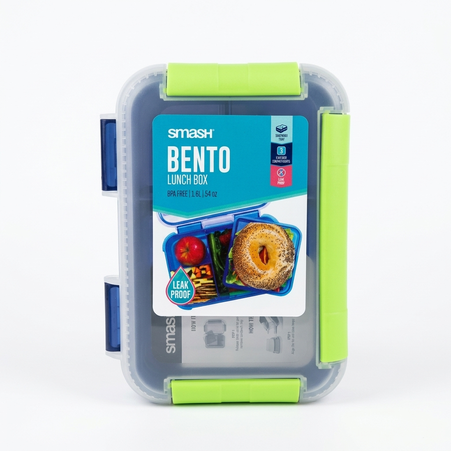 علبة غداء Smash Bento 1.6 لتر باللون الكحلي
